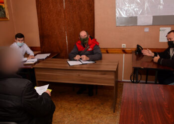 Посещение исправительной колонии №1 в Симферополе