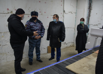 Посещение ИК № 1 совместно с прокурором