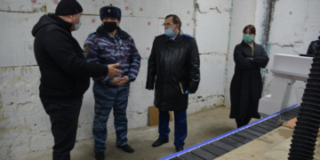 Посещение ИК № 1 совместно с прокурором