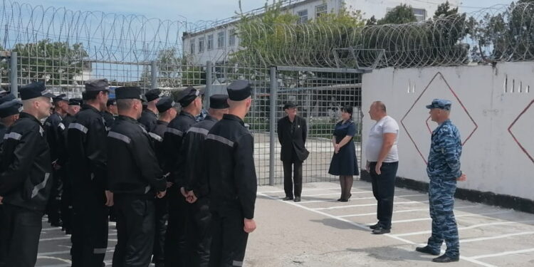 В исправительной колонии № 2 в городе Керчи Республики Крым проведен прием осужденных членами ОНК РК