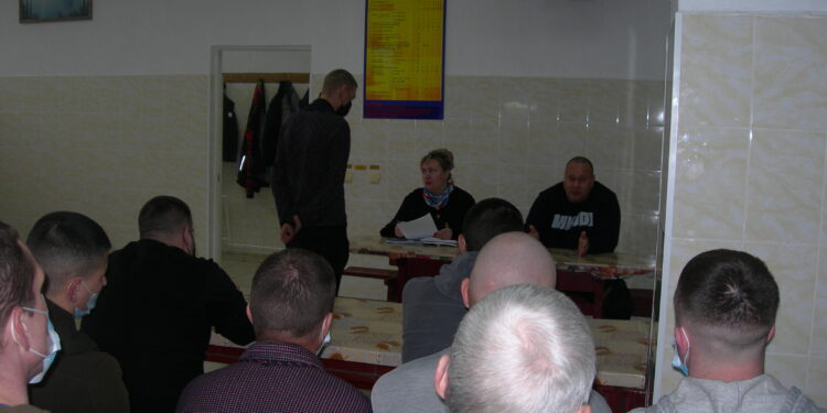 Лекции проекта «Адаптация к новой жизни» в КП-1 города Керчь