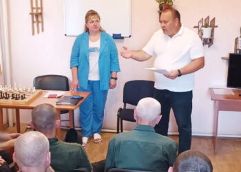 Лекции проекта «Адаптация к новой жизни» в ИК-1 города Симферополя