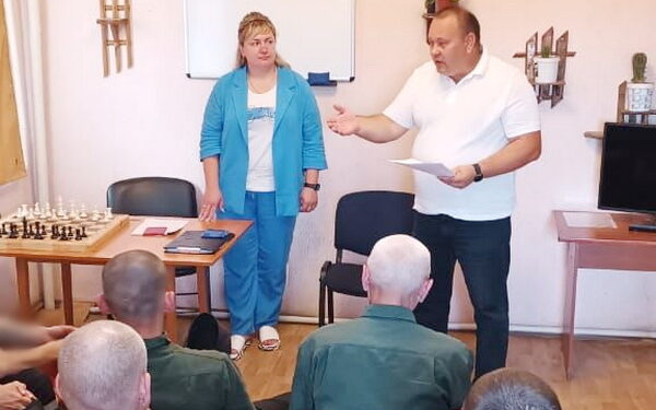 Лекции проекта «Адаптация к новой жизни» в ИК-1 города Симферополя