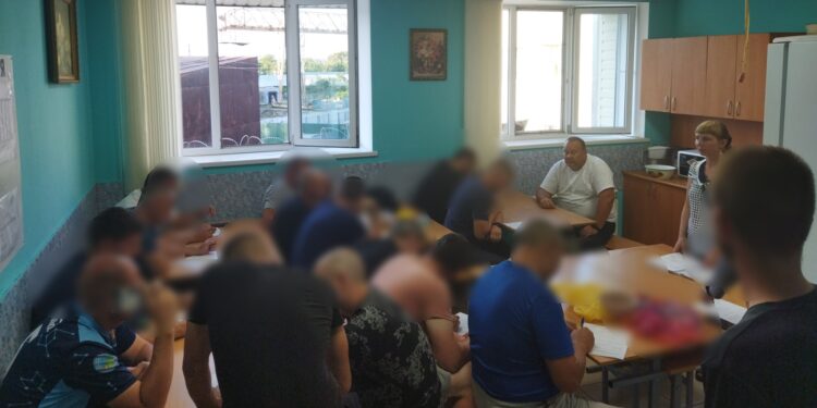 Итоговая лекция социального проекта «Адаптация к новой жизни» в УФИЦ-1 г. Симферополя