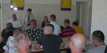 Лекции проекта «Адаптация к новой жизни» в колонии поселения города Керчь