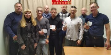 Осужденным к принудительным работам вручили знаки отличия комплекса ГТО