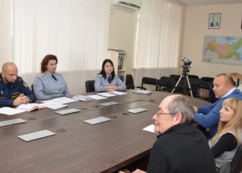 Представители Общественной наблюдательной комиссии Республики Крым и УФСИН России по Республике Крым и г. Севастополю провели рабочую встречу.