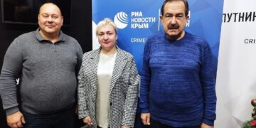 Эфир на радио «Спутник в Крыму»