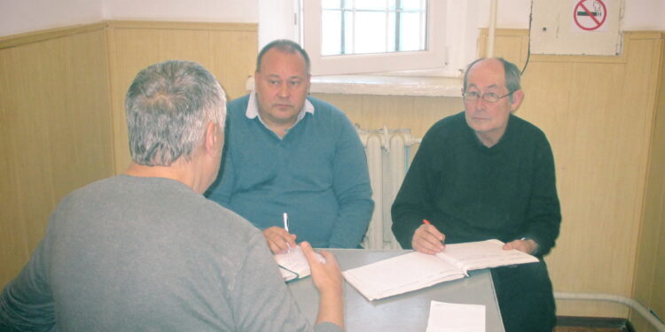 Приём в СИЗО-1