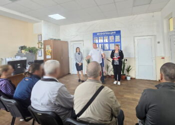 Представители общественных организаций провели занятие с подучетными лицами в филиале УИИ