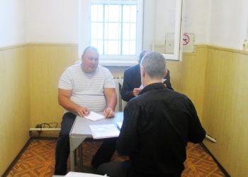 Следственный изолятор № 1 посетили представители ОНК Республики Крым