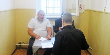 Следственный изолятор № 1 посетили представители ОНК Республики Крым