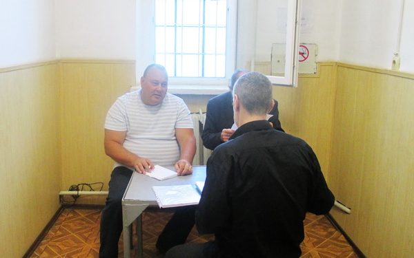 Следственный изолятор № 1 посетили представители ОНК Республики Крым
